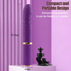 Silicone Thrusting Dildo Vibrator