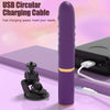Silicone Thrusting Dildo Vibrator