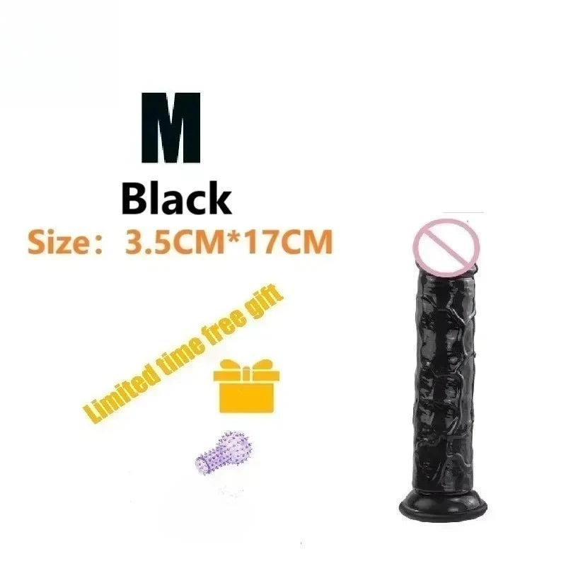 Flexible TPE Suction Cup Dildo