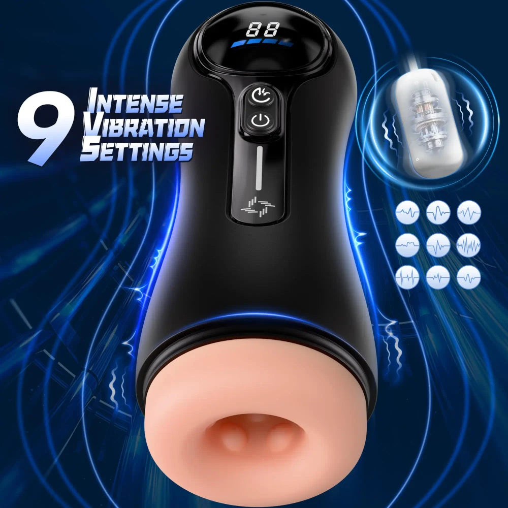 Electric Silicone Male Masturbator