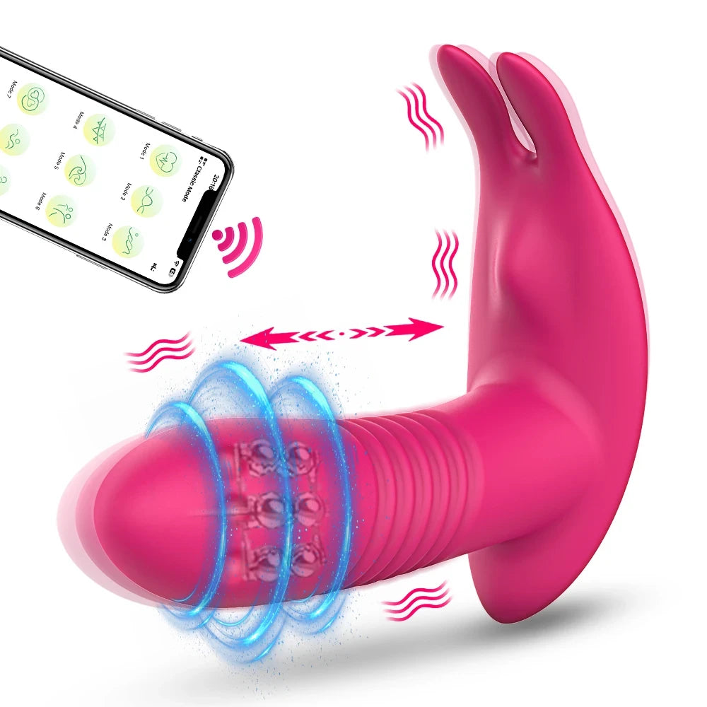 App Controlled Thrusting Vibrator