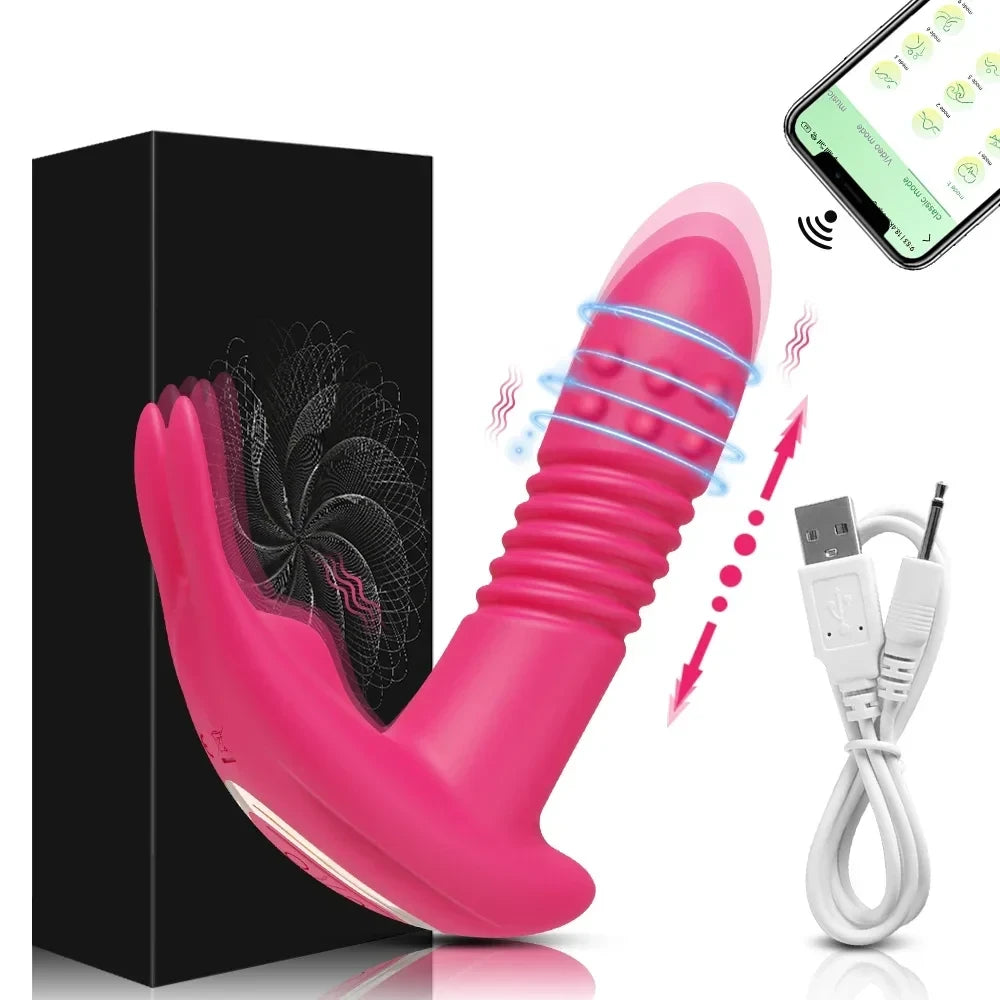 App Controlled Thrusting Vibrator