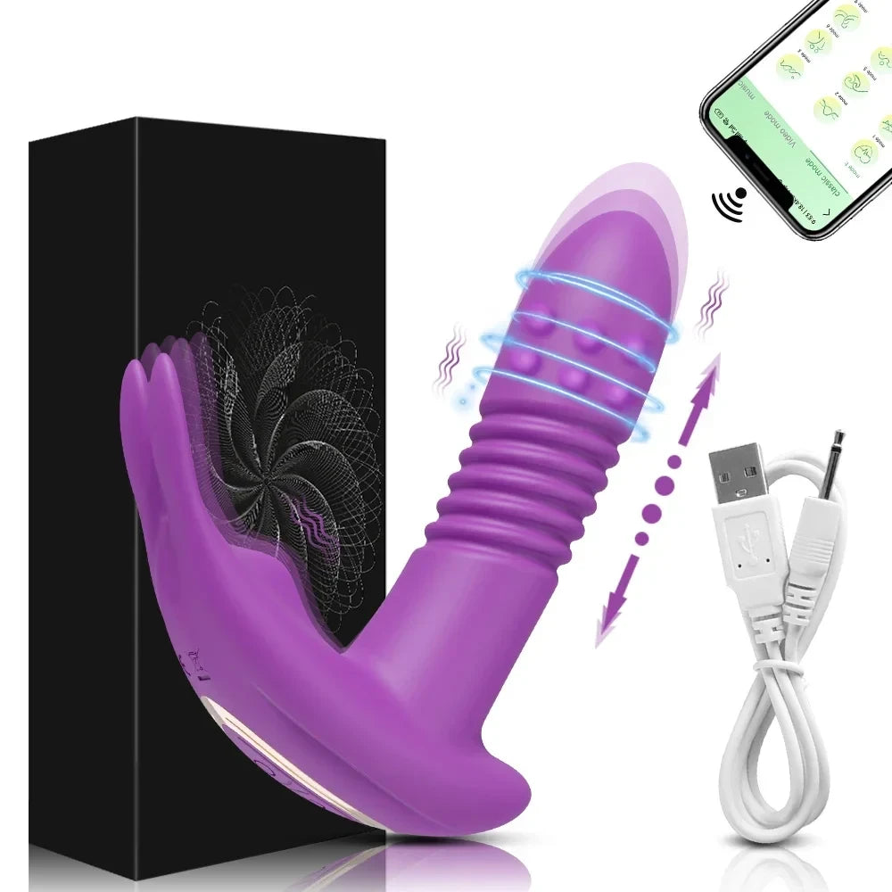 App Controlled Thrusting Vibrator