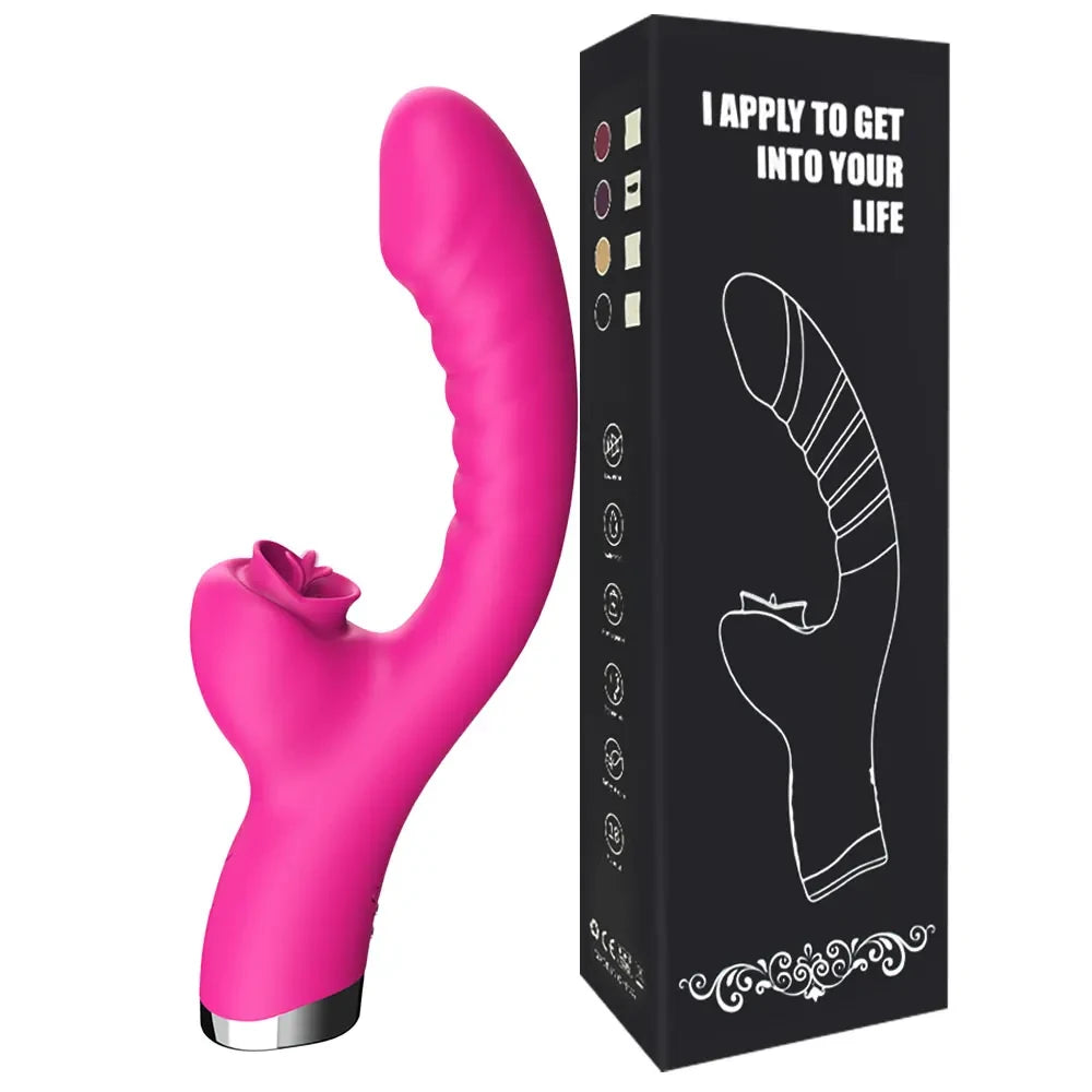 Tongue Licking Vibrator