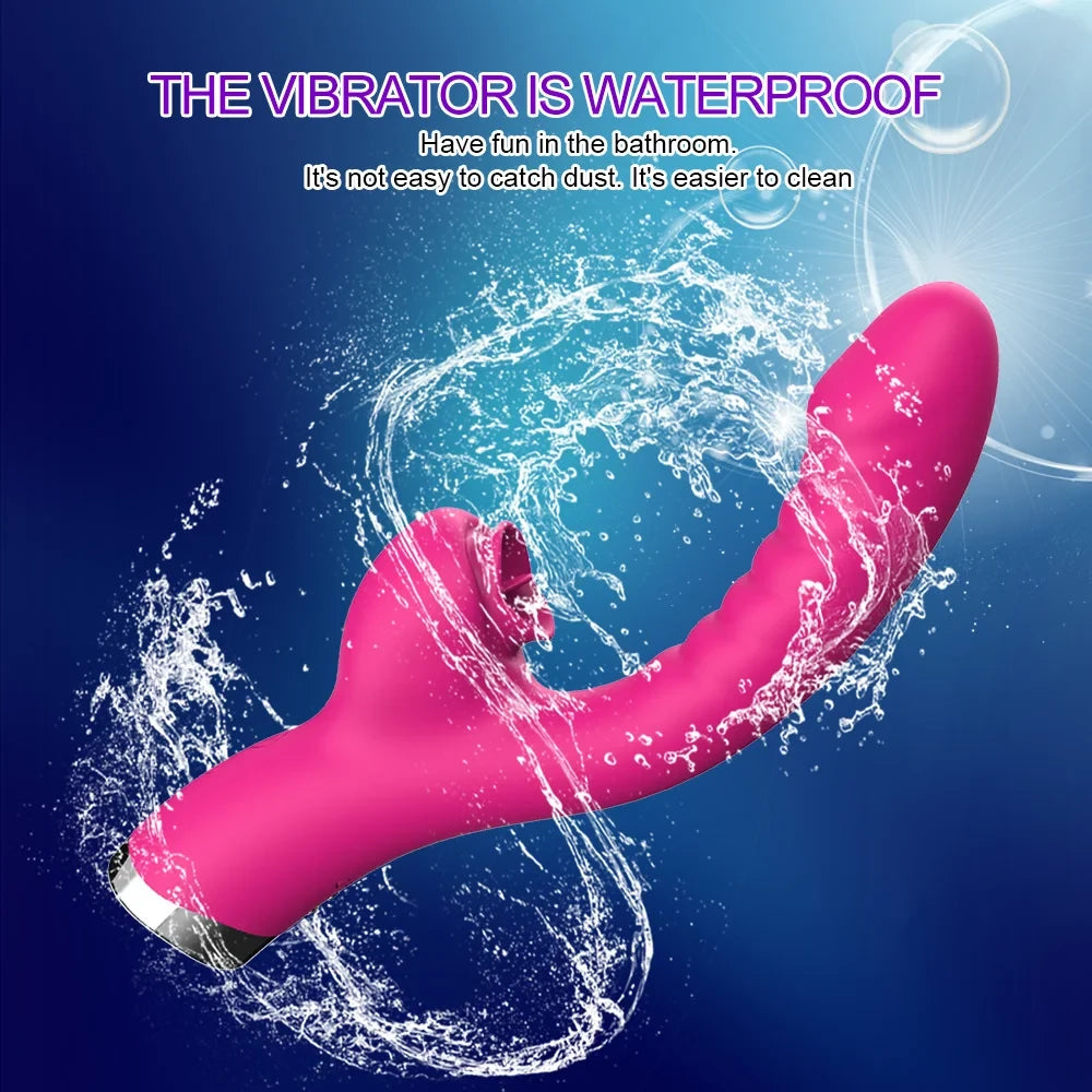 Tongue Licking Vibrator