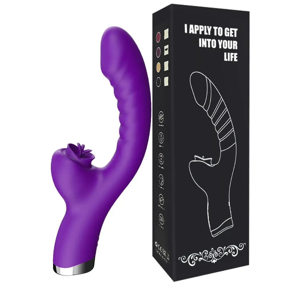 Tongue Licking Vibrator
