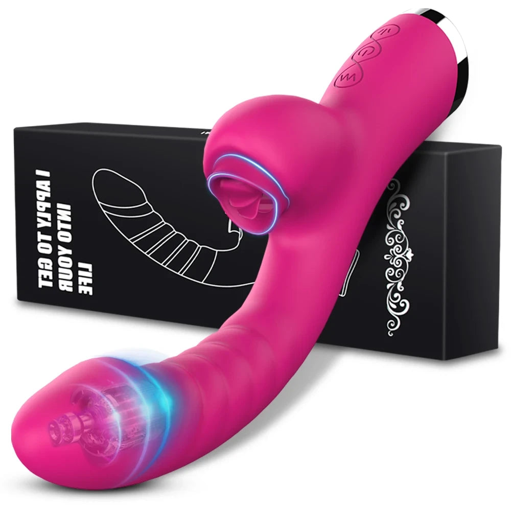 Tongue Licking Vibrator
