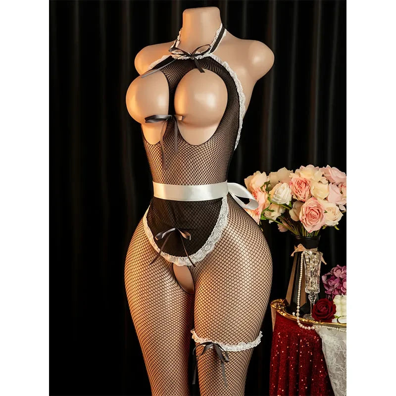 Fishnet Bondage Bodystocking