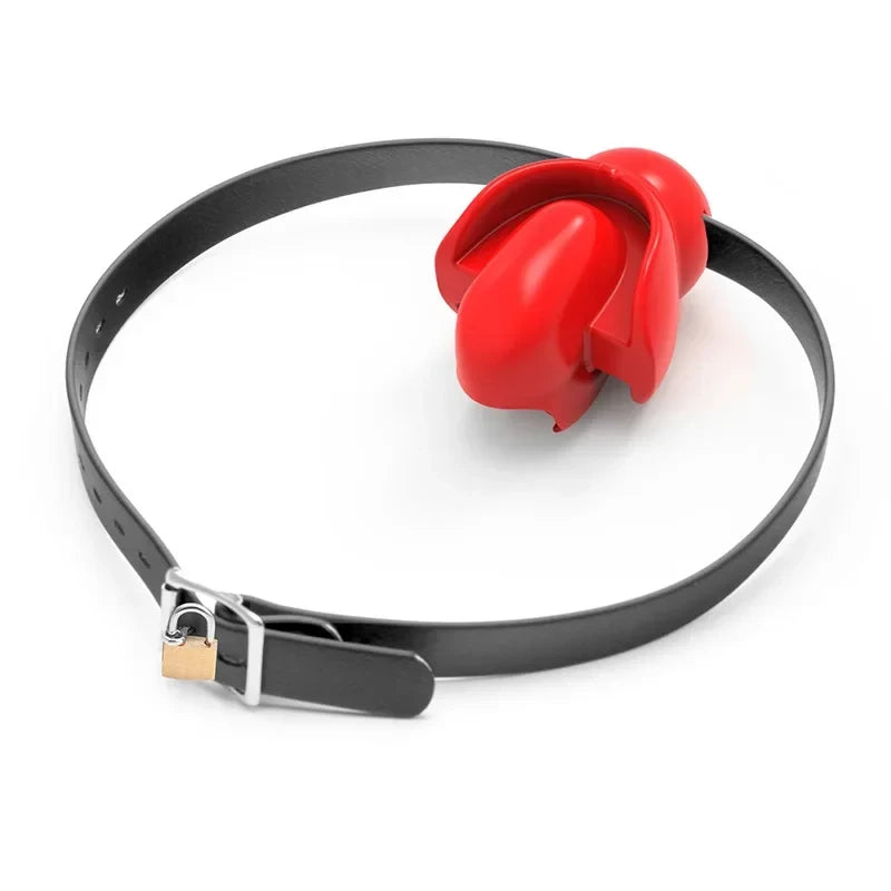 Silicone Tongue Fixed Ball Gag