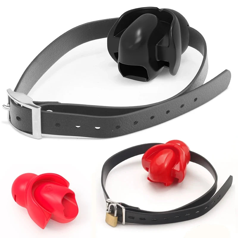 Silicone Tongue Fixed Ball Gag